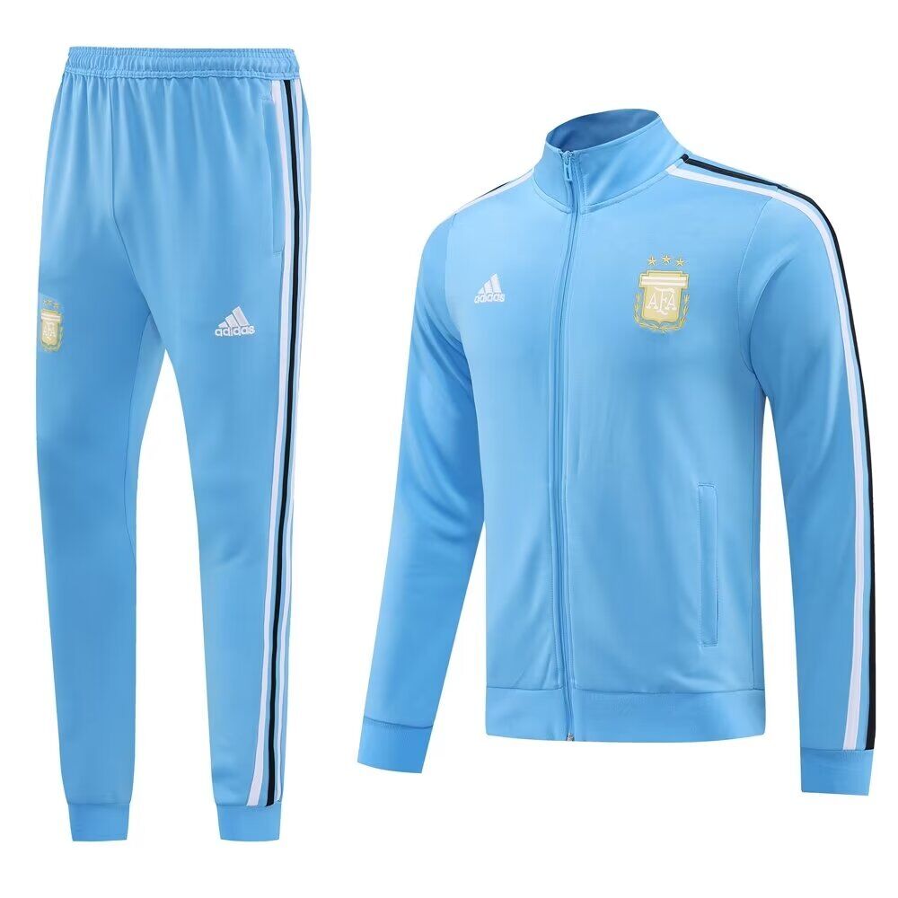AAA Quality Argentina 24/25 Tracksuit - Sky Blue